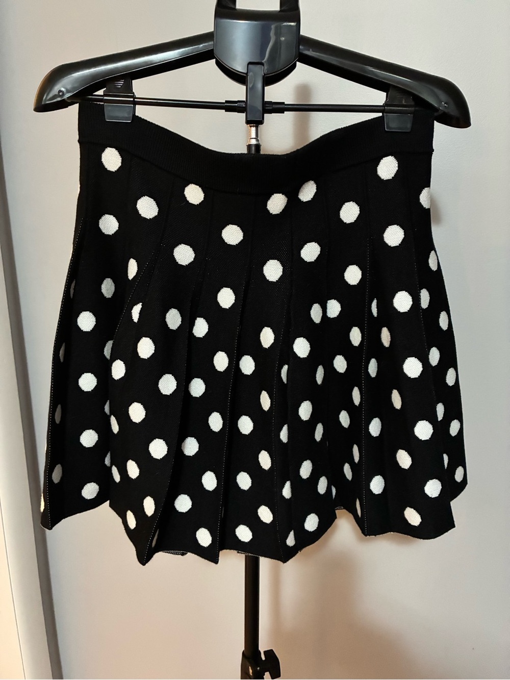 Black Sweater Top and Skirt Set - Picture 6 of 8